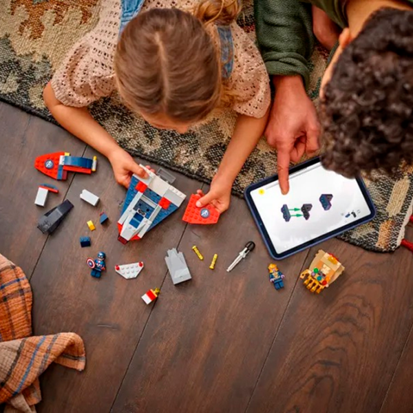 Constructor LEGO Captain America vs. Thanos Clasic/ Blue photo 4