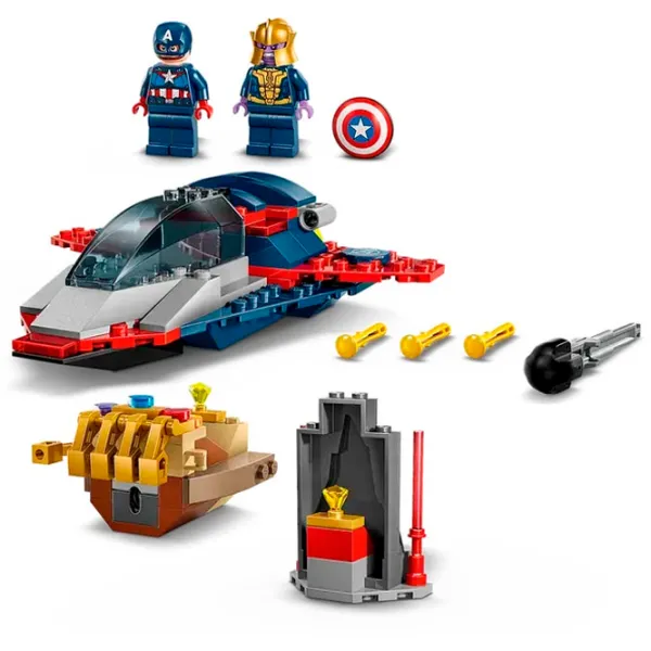 Constructor LEGO Captain America vs. Thanos Clasic/ Blue photo 5
