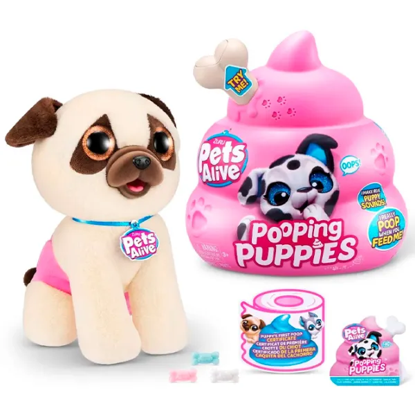 Мягкая игрушка Zuru Pooping Puppies 9542 3+ / Разноцветный photo 5