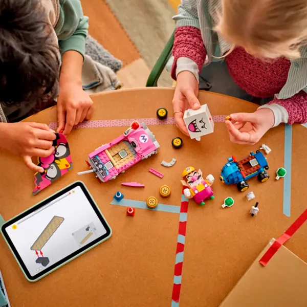 Constructor LEGO Wario & King Boo Clasic/ Pink photo 7