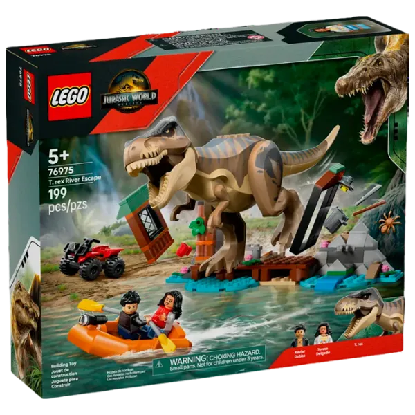 Constructor LEGO T. rex River Escape Clasic/ Gray photo 1