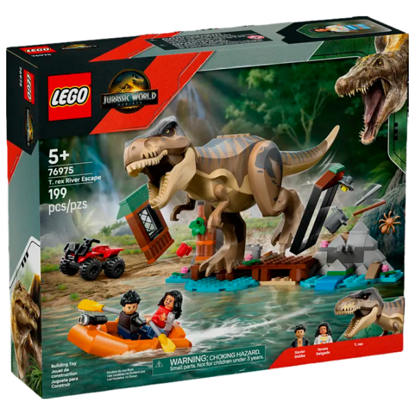 Constructor LEGO T. rex River Escape Clasic/ Gray photo 1