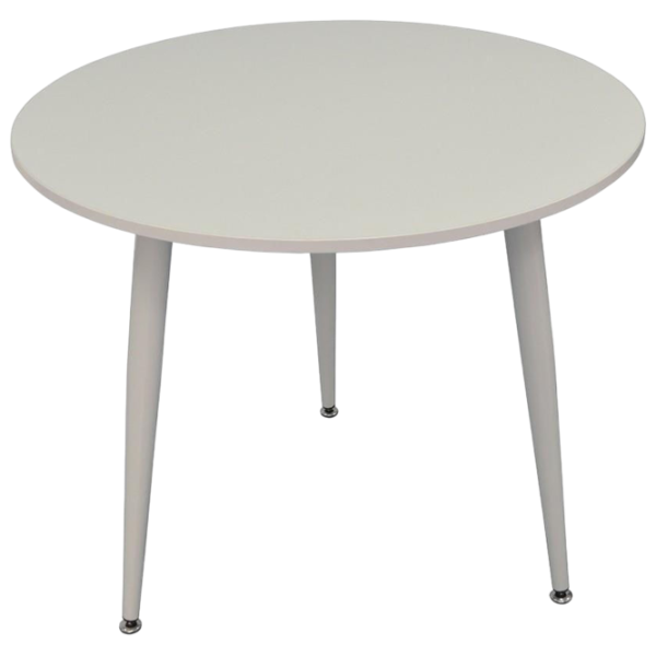 Set masă și scaune Evelin 404-5WH + 3 XR-154 Rotundă / PAL / Gray photo 2