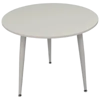 Set masă și scaune Evelin 404-5WH + 3 XR-154 Rotundă / PAL / Gray photo 2