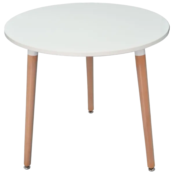 Set masă și scaune Evelin 404-1 + 3 XR-154WO Rotundă / PAL / Beige photo 3