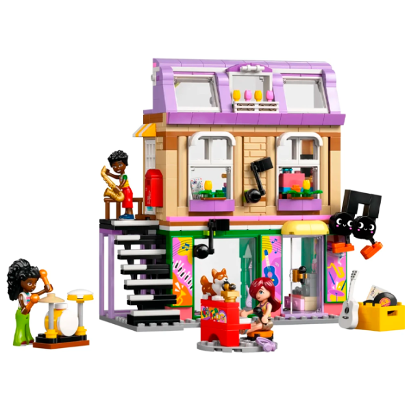 Конструктор LEGO Music Shop & Apartment Классический/ Разноцветный photo 2