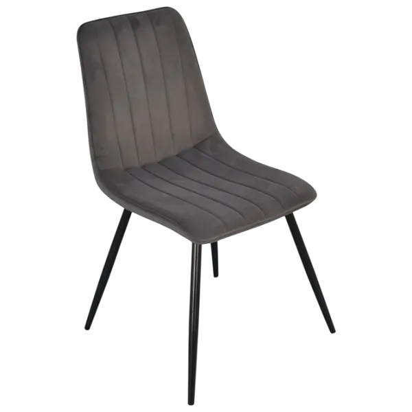 Set masă și scaune Evelin 402-2B + 4 XR-154B Rotundă / PAL / Gray photo 2