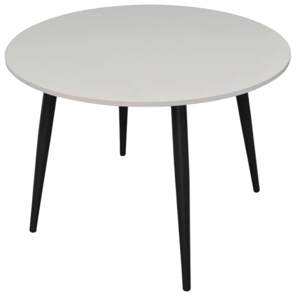 Set masă și scaune Evelin 402-3B + 4 XR-154B Rotundă / PAL / Dark Gray photo 3