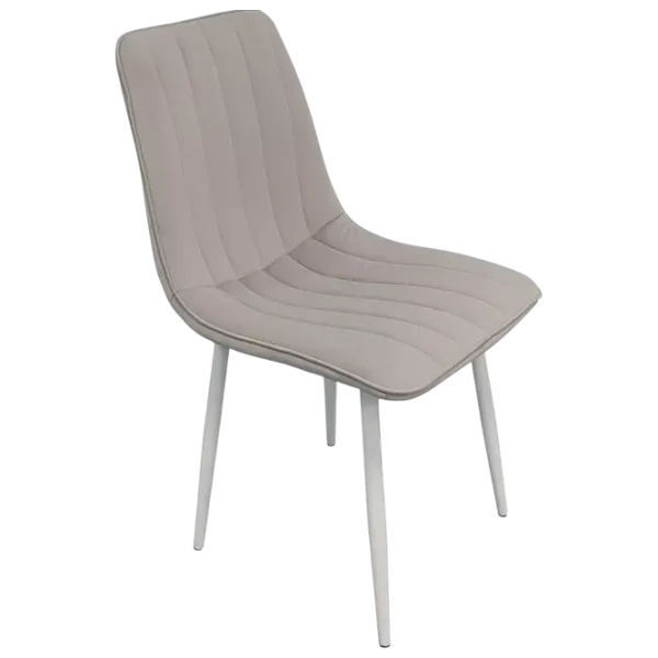 Set masă și scaune Evelin 402-5WH + 4 XR-154 Rotundă / PAL / Light Gray photo 2