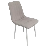 Set masă și scaune Evelin 402-5WH + 4 XR-154 Rotundă / PAL / Light Gray photo 2