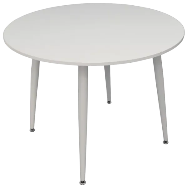 Set masă și scaune Evelin 402-5WH + 4 XR-154 Rotundă / PAL / Light Gray photo 3