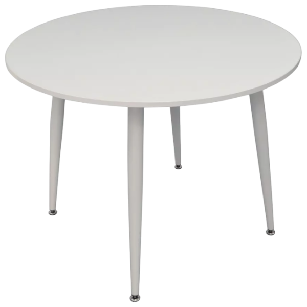 Set masă și scaune Evelin 402-5WH + 4 XR-154 Rotundă / PAL / Light Gray photo 3