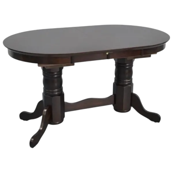 Set masă și scaune Evelin HV-31N + F-789 Ovală / PAL / Chocolate photo 4