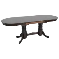 Set masă și scaune Evelin HV-31N + 4 Gloria F-789 Ovală / PAL / Chocolate photo 5
