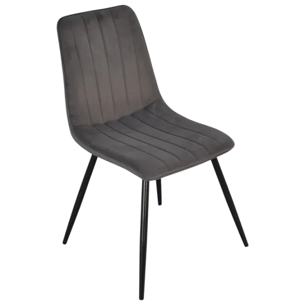 Set masă și scaune Evelin 404-3 + 3 XR-154B Rotundă / PAL / Dark Gray photo 3