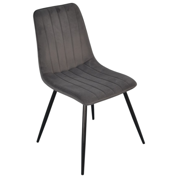 Set masă și scaune Evelin 404-3 + 3 XR-154B Rotundă / PAL / Dark Gray photo 3