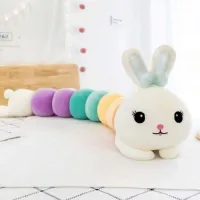 Jucărie moale ChiToys Animals Bunny JRK3159 1+ / White photo 2
