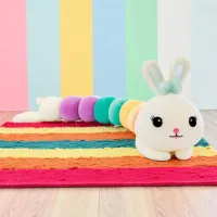 Jucărie moale ChiToys Animals Bunny JRK3159 1+ / White photo 3