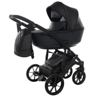 Cărucior pentru copil Junama Space Eco SPACEECCO03/ Black
