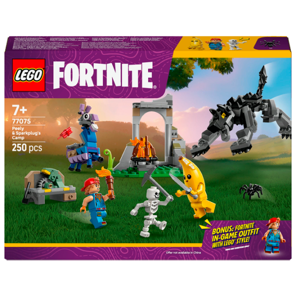 Конструктор LEGO Peely & Sparkplug's Camp Классический/ Разноцветный photo 1