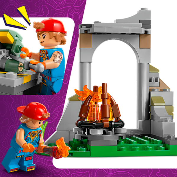 Конструктор LEGO Peely & Sparkplug's Camp Классический/ Разноцветный photo 4