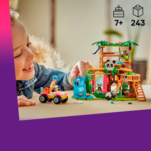 Constructor LEGO Panda Sanctuary Clasic/ Brown photo 2