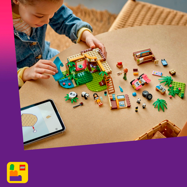 Constructor LEGO Panda Sanctuary Clasic/ Brown photo 5