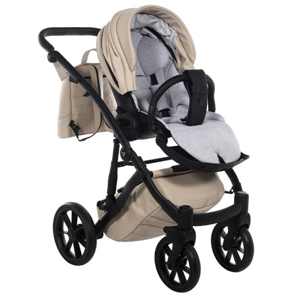 Cărucior pentru copil Junama Space Eco SPACEECCO02/ Beige photo 3