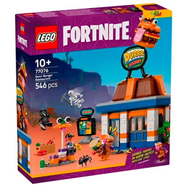 Constructor LEGO Durrr Burger Restaurant Clasic/ Multicolor photo 1