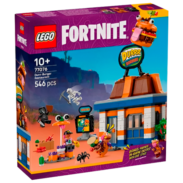 Constructor LEGO Durrr Burger Restaurant Clasic/ Multicolor photo 1