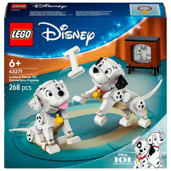 Constructor LEGO Lacky & Penny 101 Dalmatians Puppies Clasic/ White photo 1