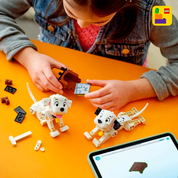 Constructor LEGO Lacky & Penny 101 Dalmatians Puppies Clasic/ White photo 5