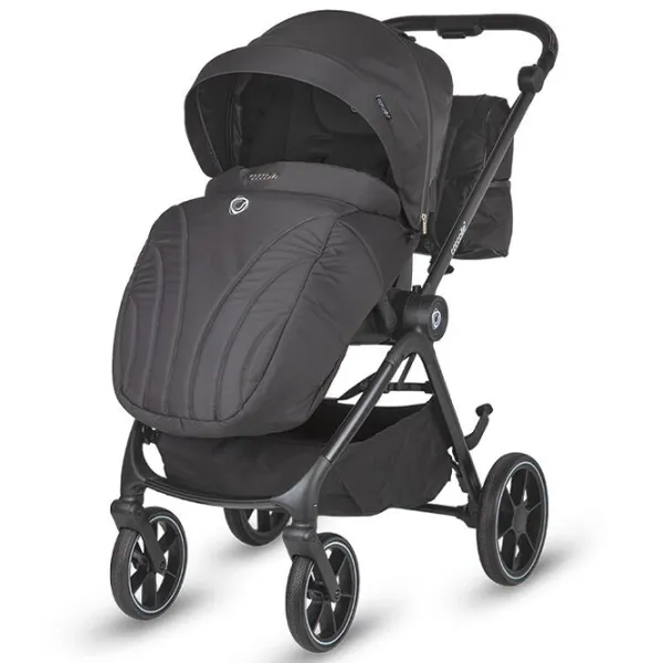 Cărucior pentru copil Coccolle Serry / Jet Black photo 8