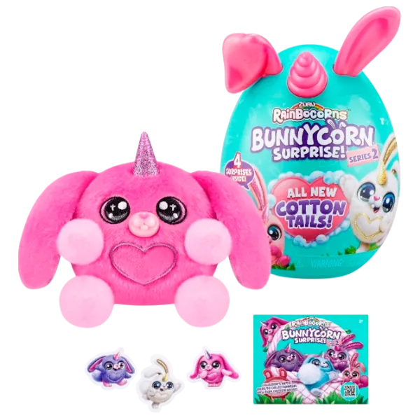 Jucărie moale Zuru Bunnycorn 9280SQ1 3+ / Multicolor photo 1