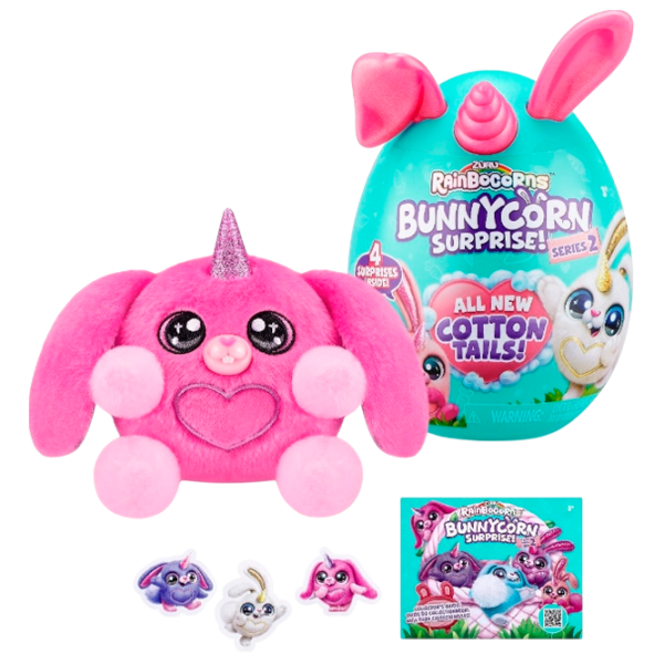 Jucărie moale Zuru Bunnycorn 9280SQ1 3+ / Multicolor photo 1