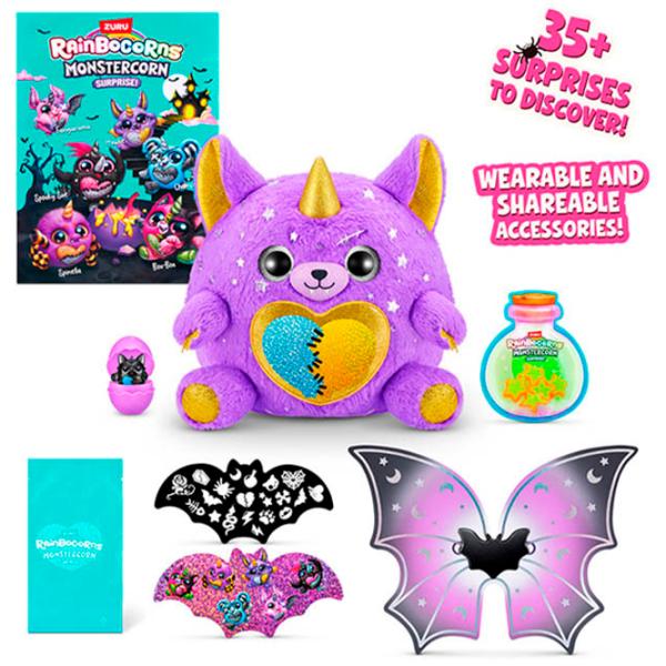 Jucărie moale Zuru Monstercorn 9297 3+ / Multicolor photo 2