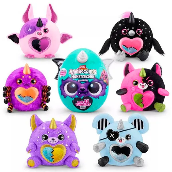 Jucărie moale Zuru Monstercorn 9297 3+ / Multicolor photo 3