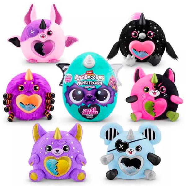 Jucărie moale Zuru Monstercorn 9297 3+ / Multicolor photo 3