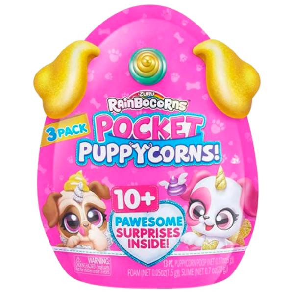 Jucărie moale Zuru Pocket Puppycorn 9284 3+ / Multicolor photo 1