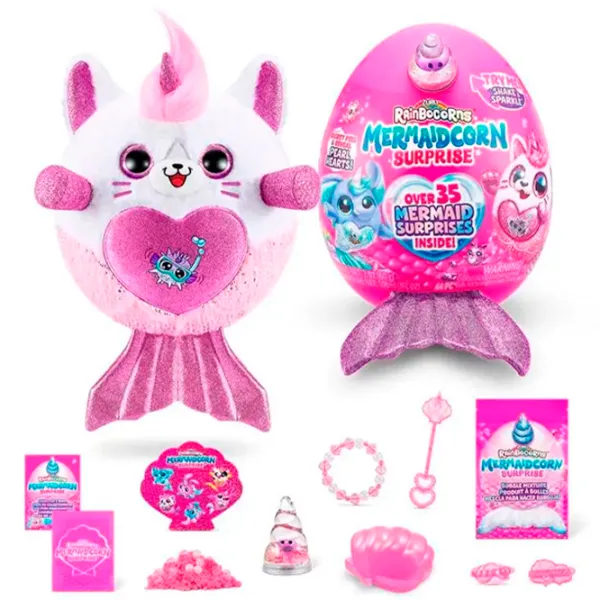 Jucărie moale Zuru Mermaidcorn 9283 3+ / Multicolor photo 5