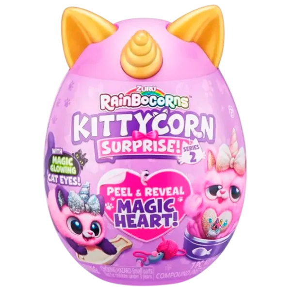 Jucărie moale Zuru Kittycorn 9279SQ1 3+ / Multicolor photo 1
