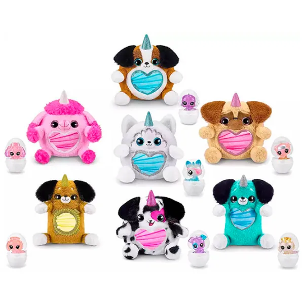 Jucărie moale Zuru Puppycorn 9261 3+ / Multicolor photo 3