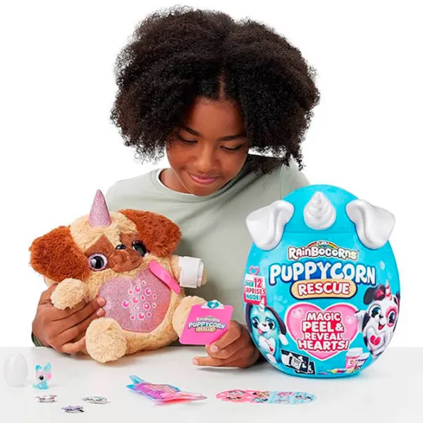 Jucărie moale Zuru Puppycorn 9261 3+ / Multicolor photo 4