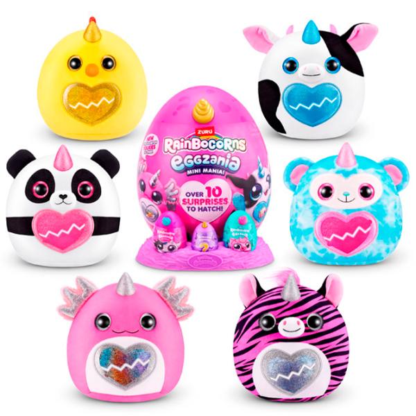 Jucărie moale Zuru Rainbocorns Eggzania 9296 3+ / Multicolor photo 2
