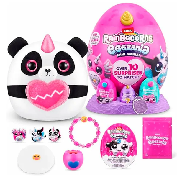 Jucărie moale Zuru Rainbocorns Eggzania 9296 3+ / Multicolor photo 5