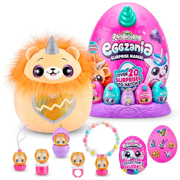 Jucărie moale Zuru Eggzania 9258 3+ / Multicolor photo 3