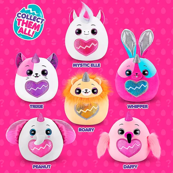 Jucărie moale Zuru Eggzania 9258 3+ / Multicolor photo 6