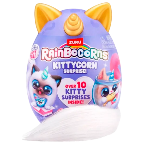 Jucărie moale Zuru Kittycorn 92104 3+ / Multicolor photo 1