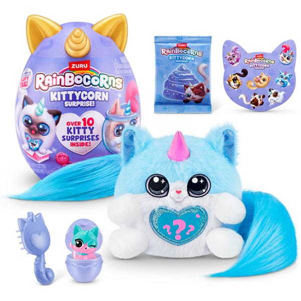 Jucărie moale Zuru Kittycorn 92104 3+ / Multicolor photo 4