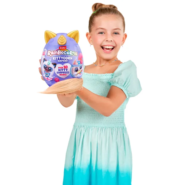 Jucărie moale Zuru Kittycorn 92104 3+ / Multicolor photo 5